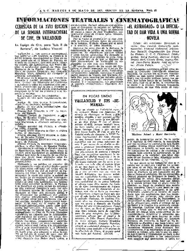 ABC MADRID 08-05-1973 página 87