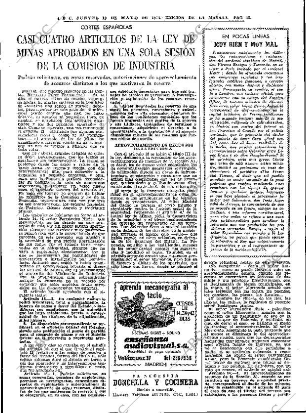 ABC MADRID 10-05-1973 página 41