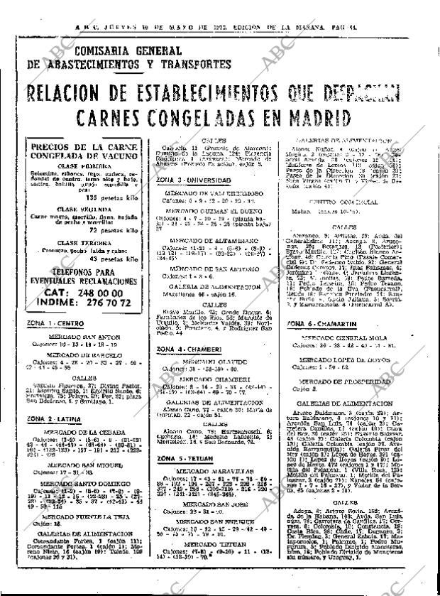 ABC MADRID 10-05-1973 página 60
