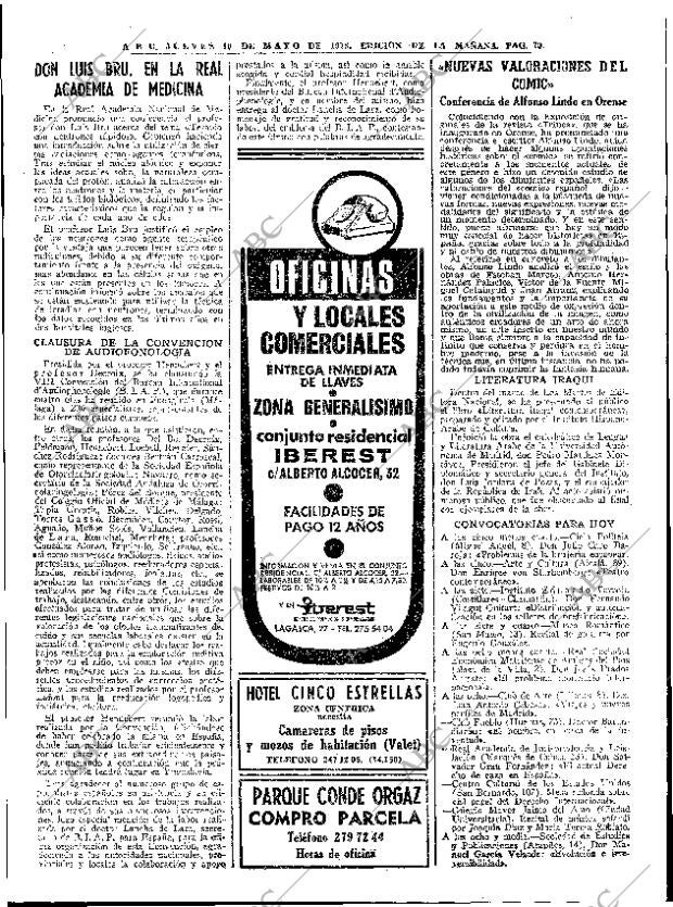 ABC MADRID 10-05-1973 página 66