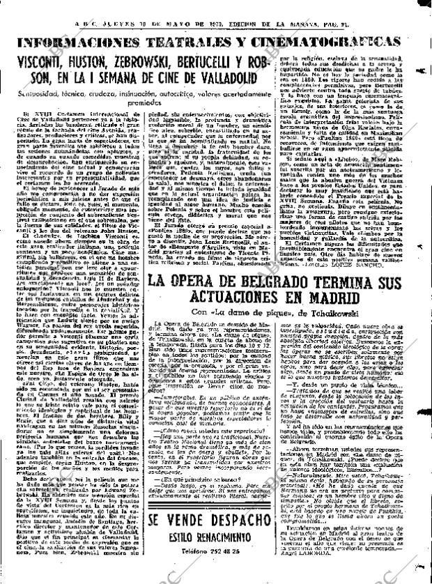 ABC MADRID 10-05-1973 página 87