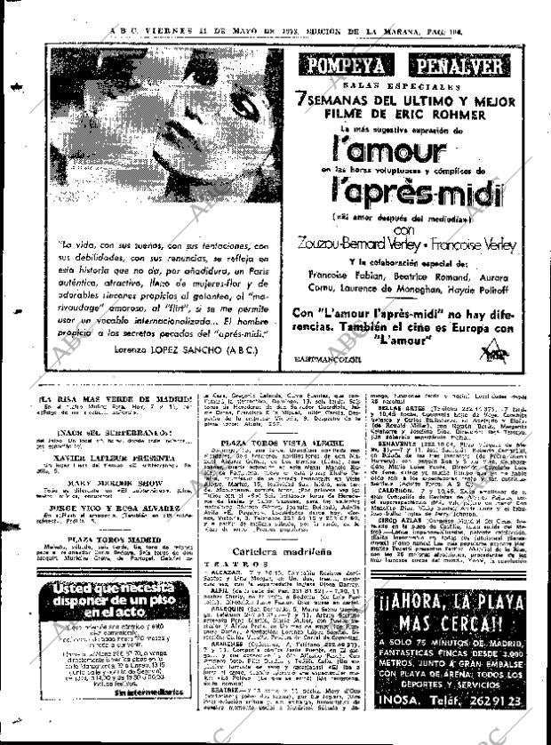 ABC MADRID 11-05-1973 página 100