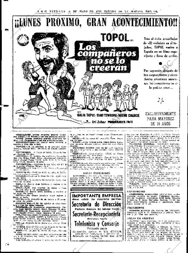 ABC MADRID 11-05-1973 página 104