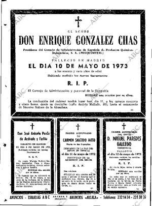 ABC MADRID 11-05-1973 página 122