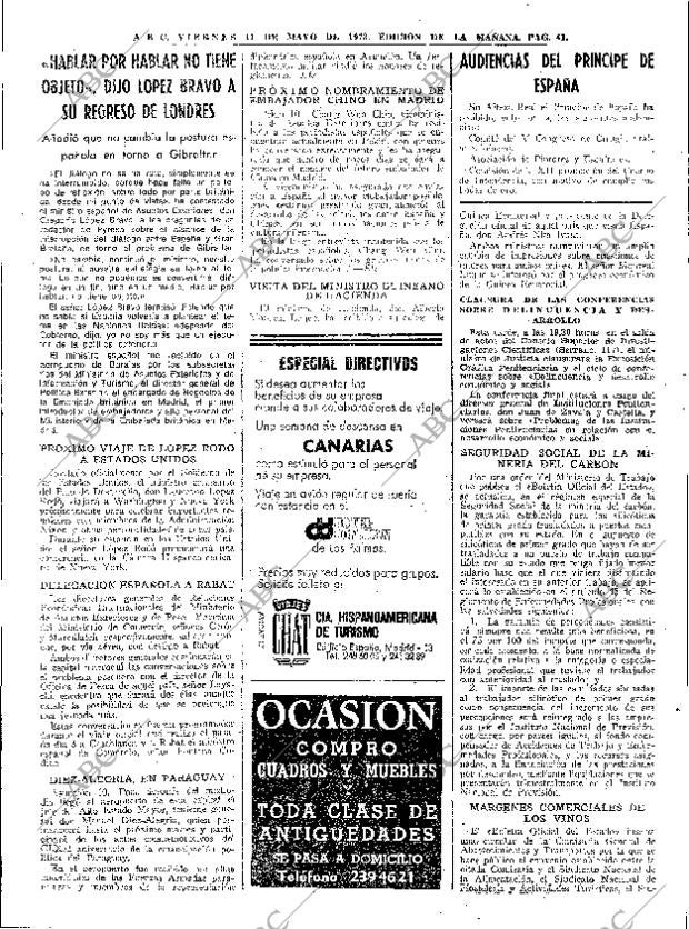 ABC MADRID 11-05-1973 página 41