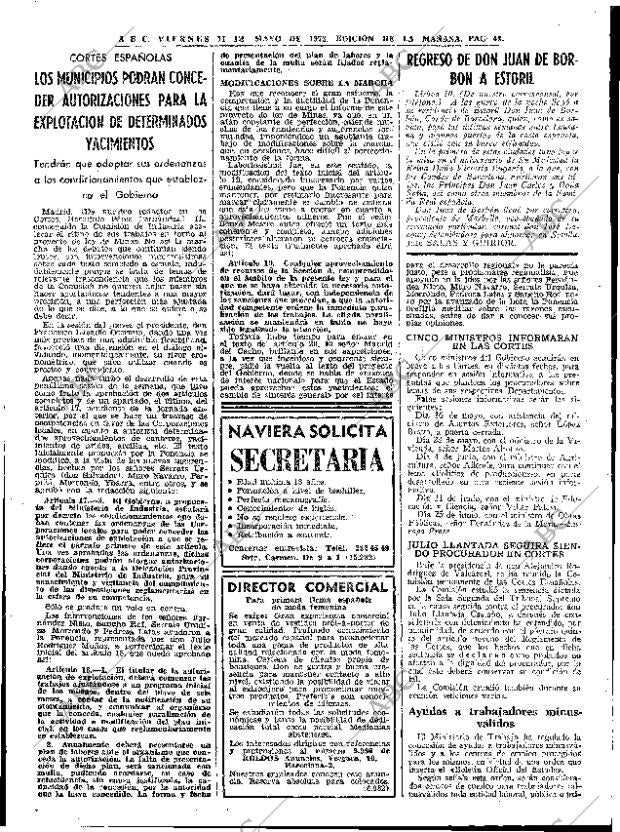 ABC MADRID 11-05-1973 página 43