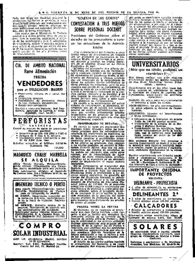 ABC MADRID 11-05-1973 página 44