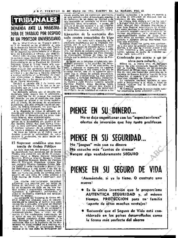ABC MADRID 11-05-1973 página 47