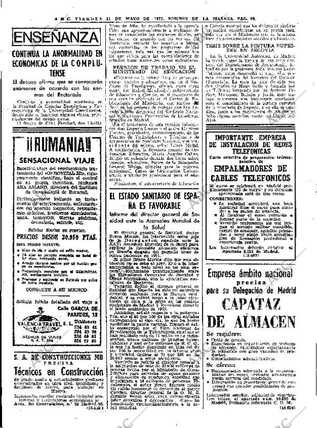 ABC MADRID 11-05-1973 página 66