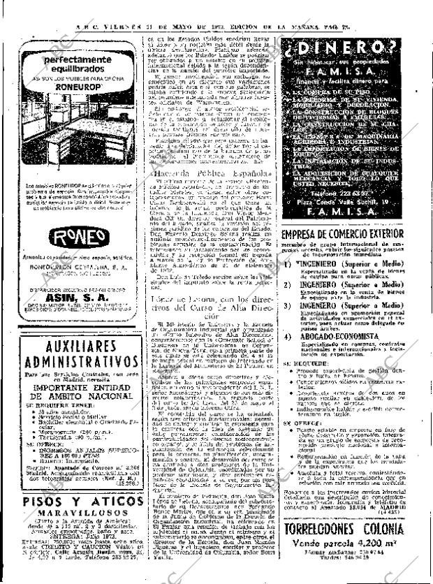 ABC MADRID 11-05-1973 página 72