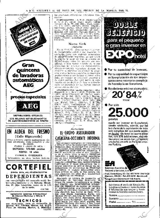 ABC MADRID 11-05-1973 página 76