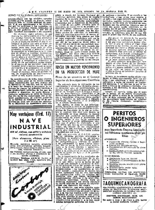 ABC MADRID 11-05-1973 página 82