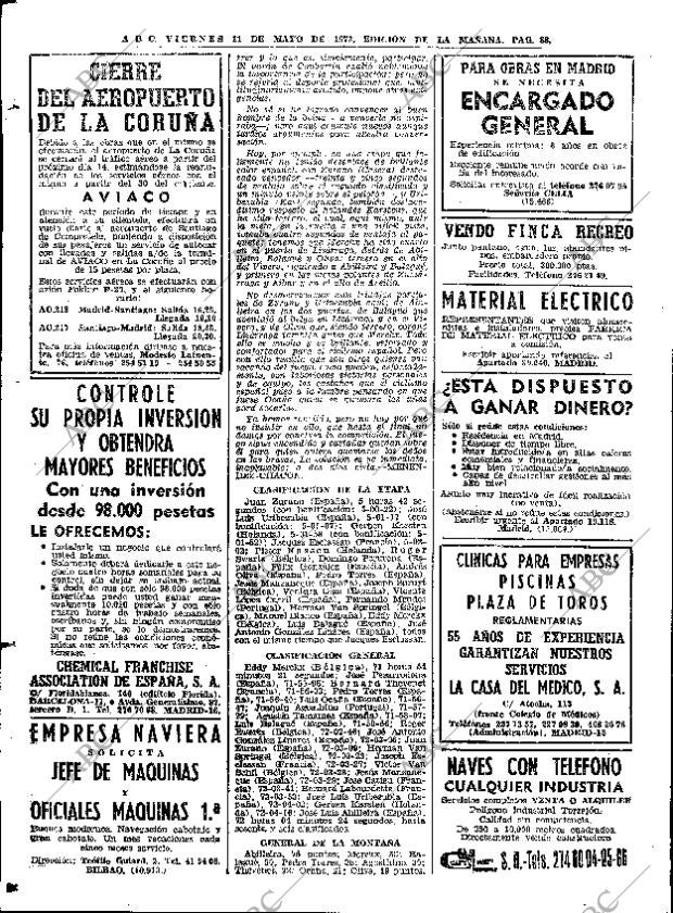 ABC MADRID 11-05-1973 página 88