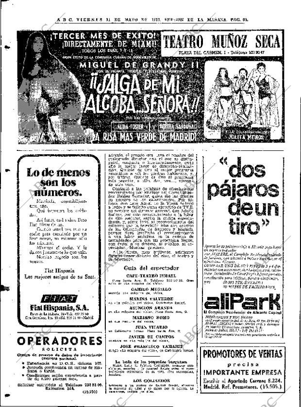 ABC MADRID 11-05-1973 página 98