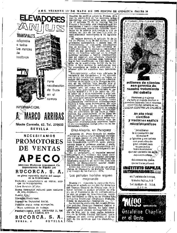 ABC SEVILLA 11-05-1973 página 36