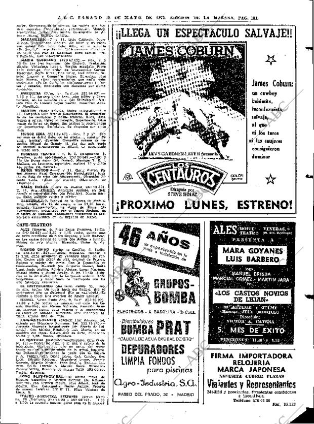 ABC MADRID 12-05-1973 página 101