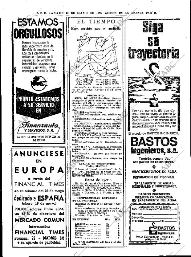 ABC MADRID 12-05-1973 página 52