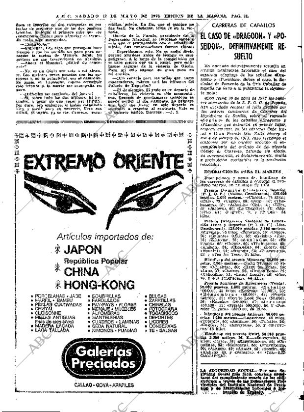 ABC MADRID 12-05-1973 página 91