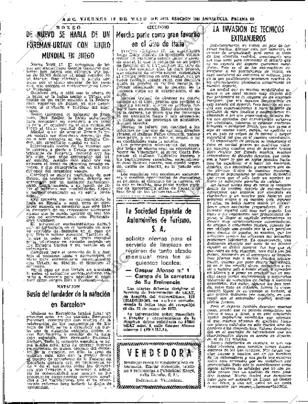 ABC SEVILLA 18-05-1973 página 60