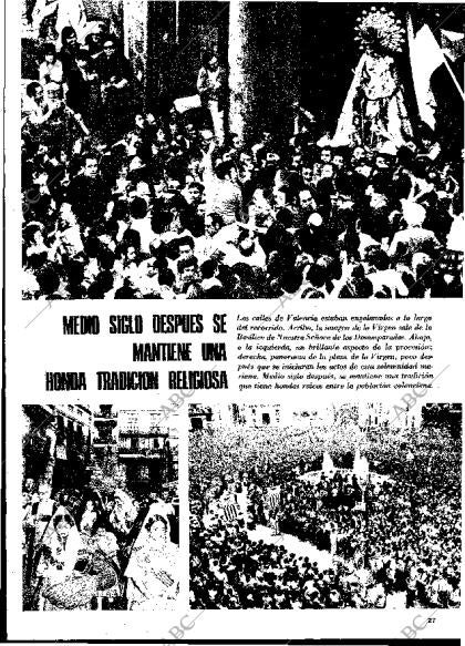 BLANCO Y NEGRO MADRID 19-05-1973