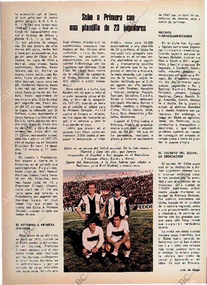 BLANCO Y NEGRO MADRID 19-05-1973