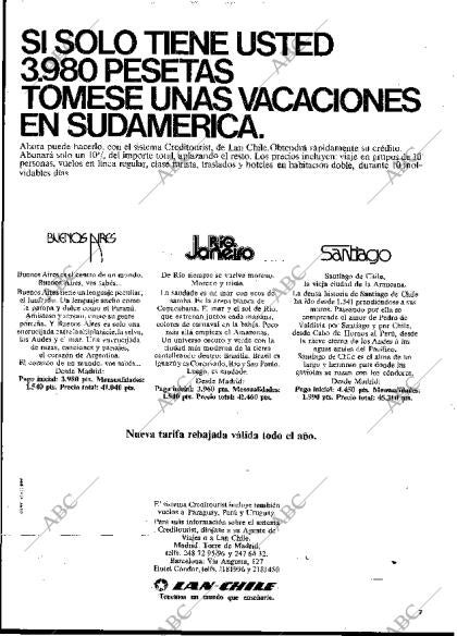 BLANCO Y NEGRO MADRID 19-05-1973