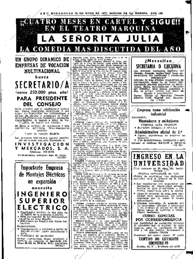 ABC MADRID 23-05-1973 página 103