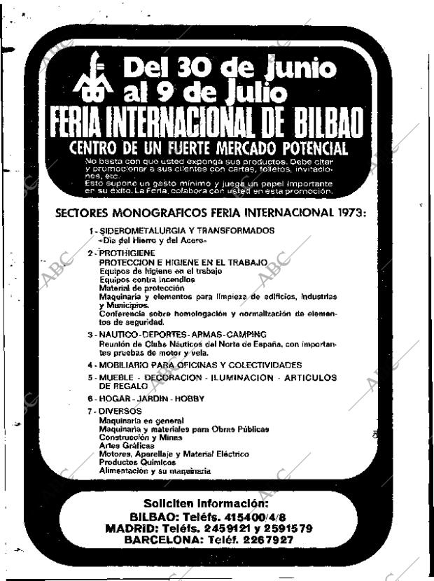 ABC MADRID 23-05-1973 página 150