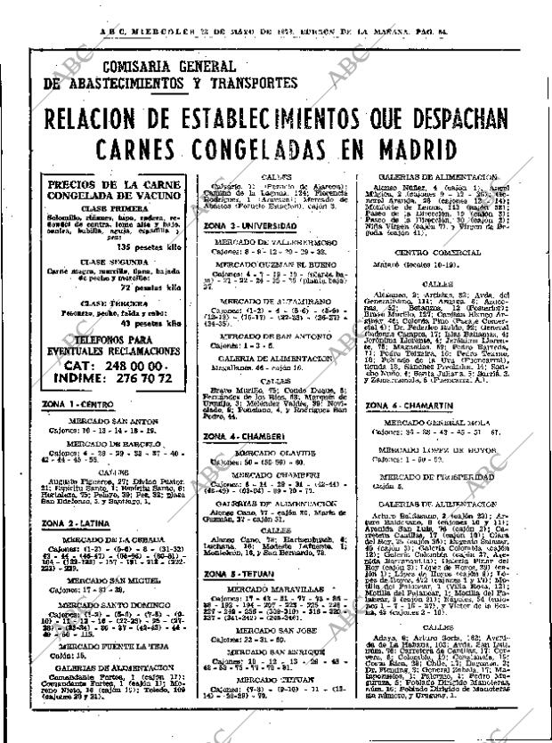 ABC MADRID 23-05-1973 página 54