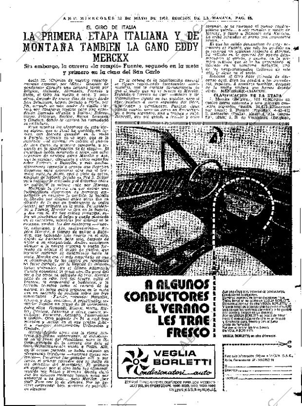 ABC MADRID 23-05-1973 página 85
