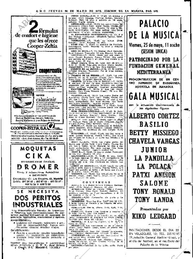 ABC MADRID 24-05-1973 página 101