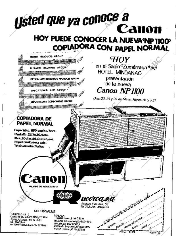 ABC MADRID 24-05-1973 página 127