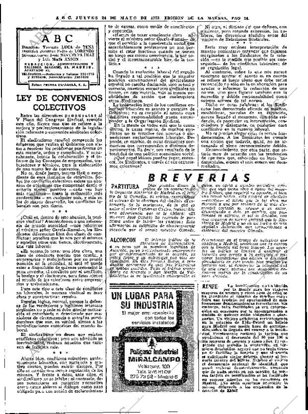 ABC MADRID 24-05-1973 página 32