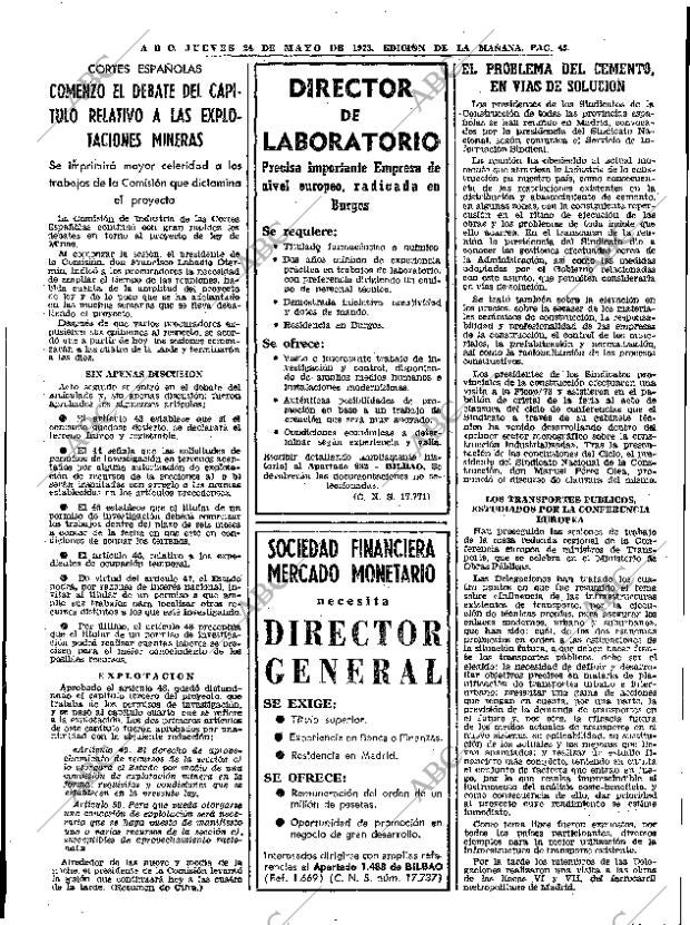 ABC MADRID 24-05-1973 página 41