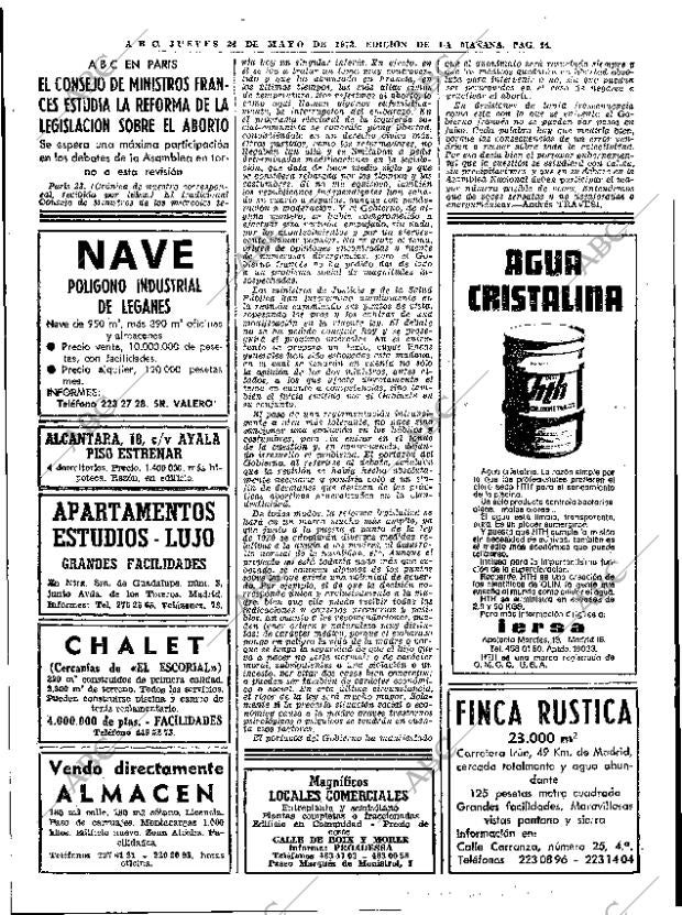 ABC MADRID 24-05-1973 página 42