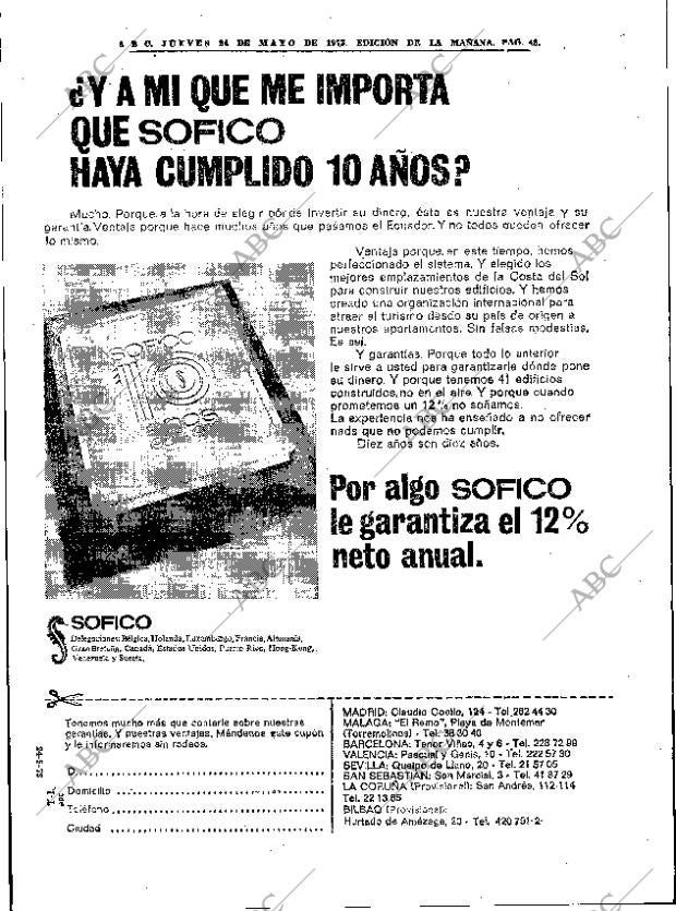 ABC MADRID 24-05-1973 página 46
