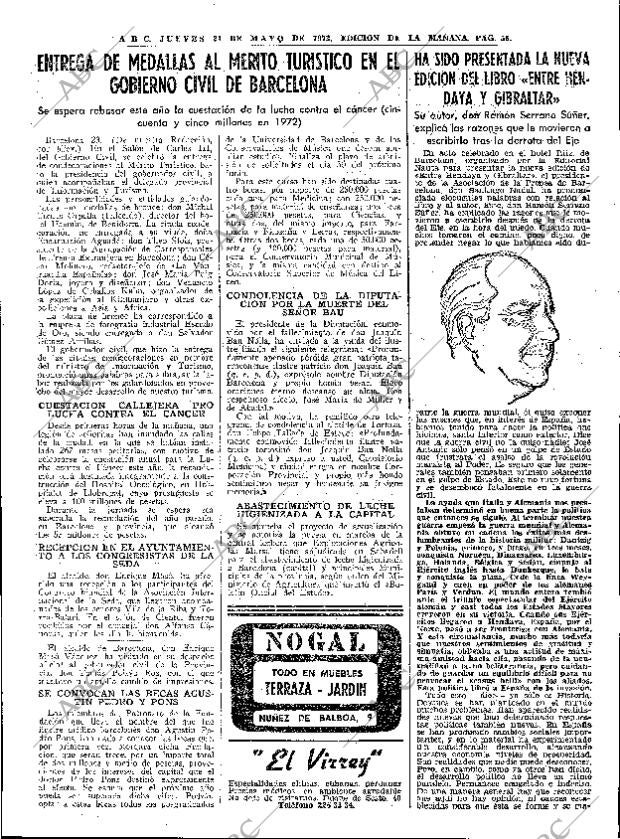 ABC MADRID 24-05-1973 página 53