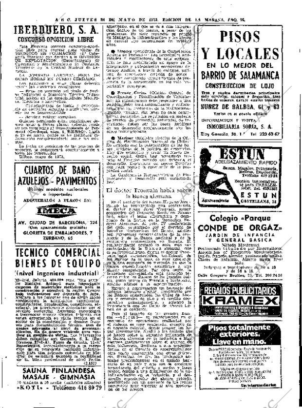 ABC MADRID 24-05-1973 página 74