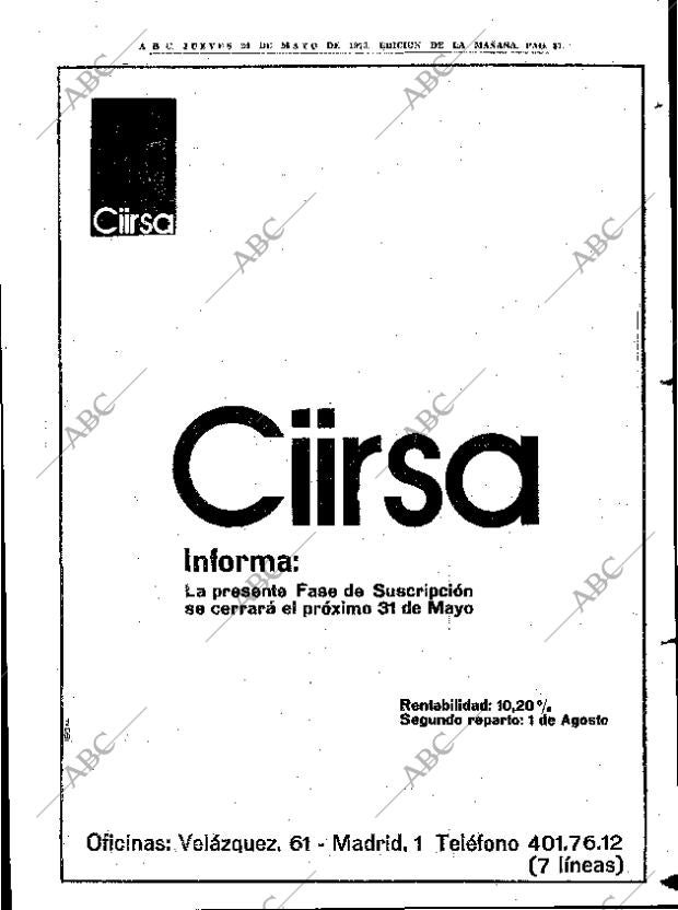 ABC MADRID 24-05-1973 página 79