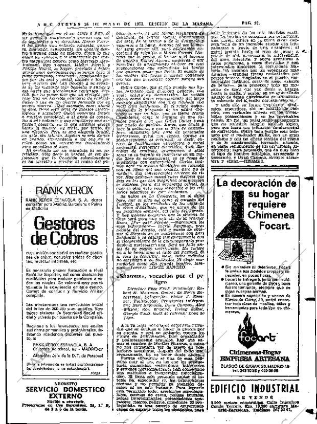 ABC MADRID 24-05-1973 página 95