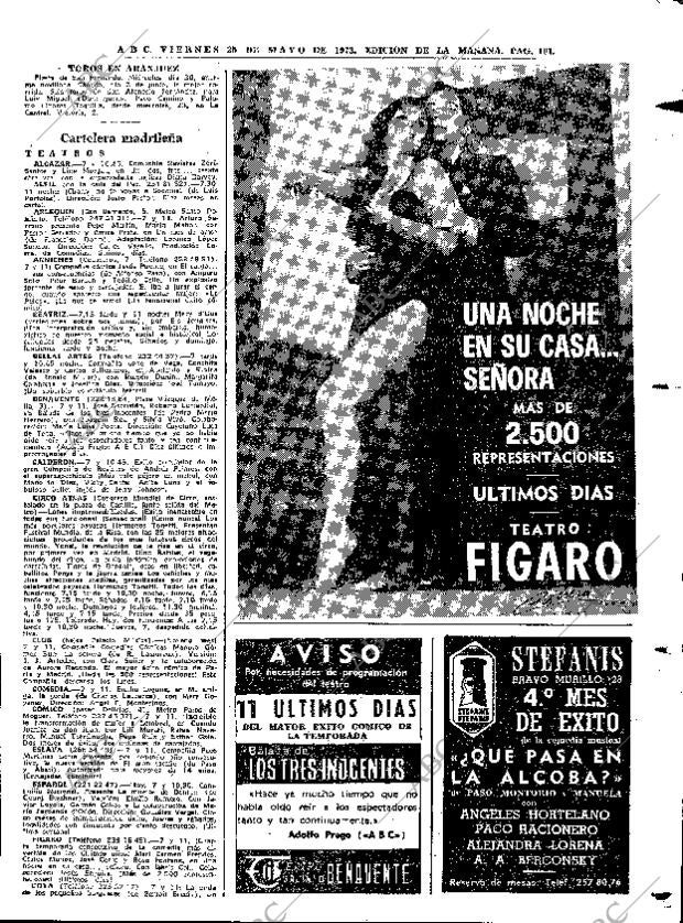 ABC MADRID 25-05-1973 página 101