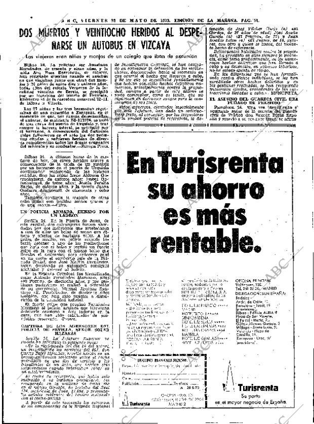 ABC MADRID 25-05-1973 página 51
