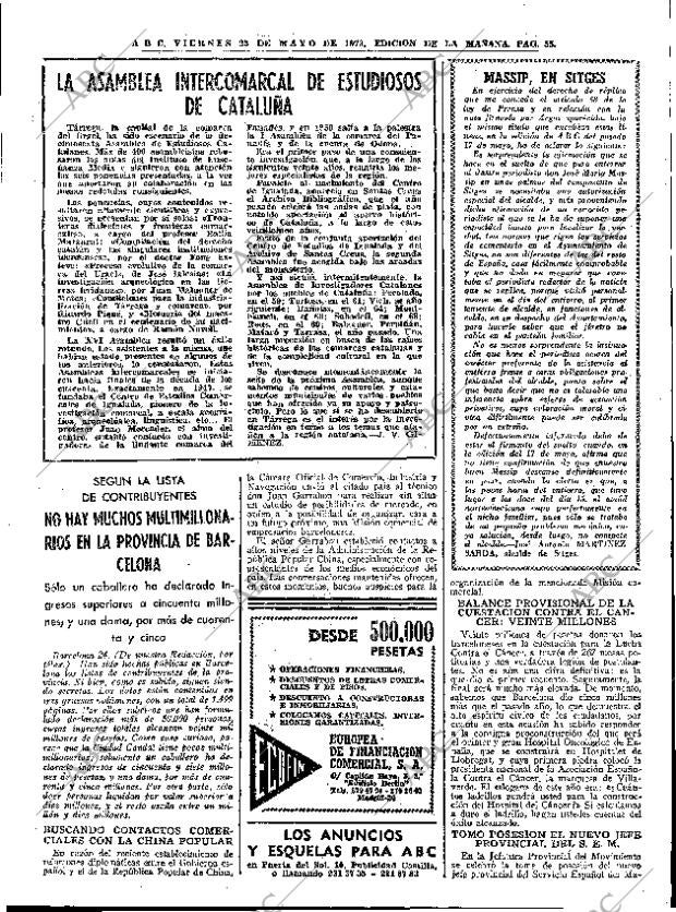 ABC MADRID 25-05-1973 página 55