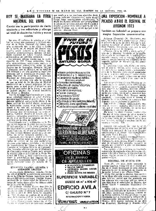ABC MADRID 25-05-1973 página 68