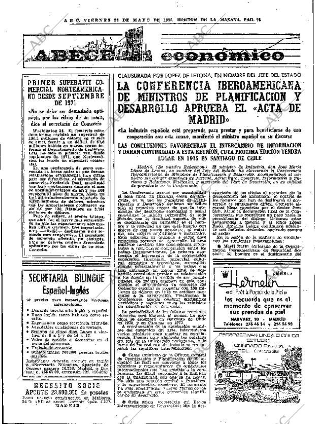 ABC MADRID 25-05-1973 página 73
