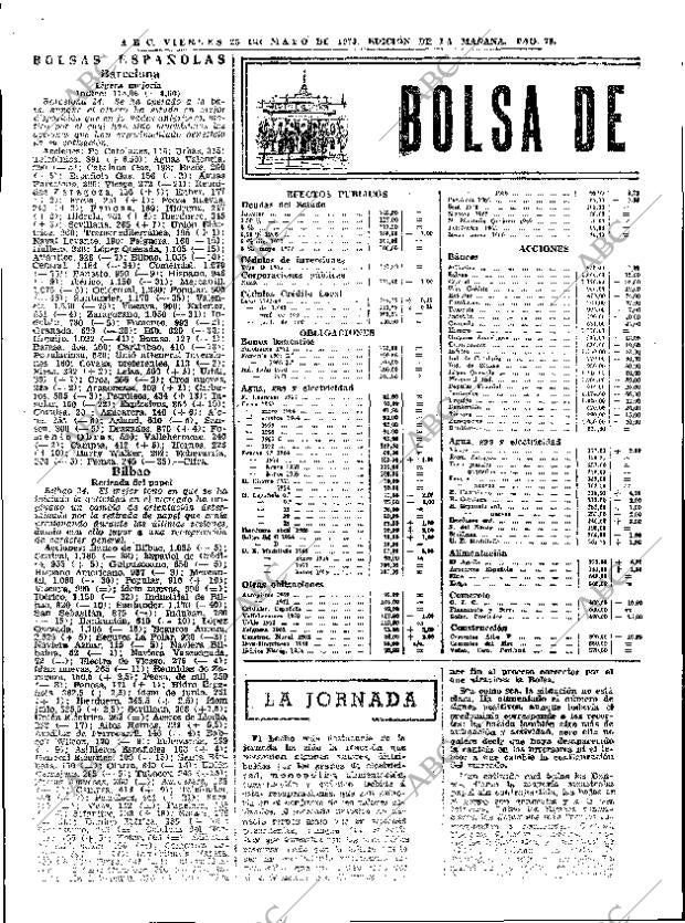 ABC MADRID 25-05-1973 página 78