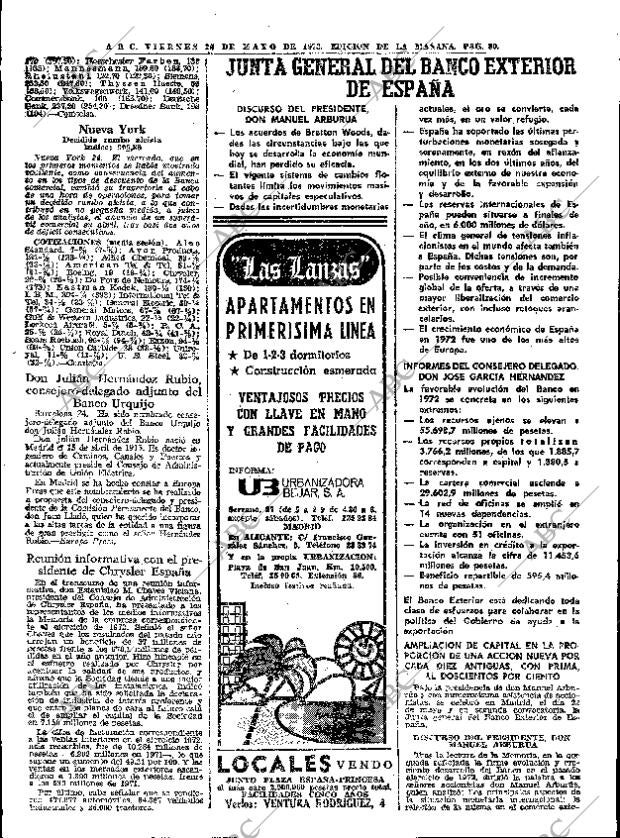 ABC MADRID 25-05-1973 página 80
