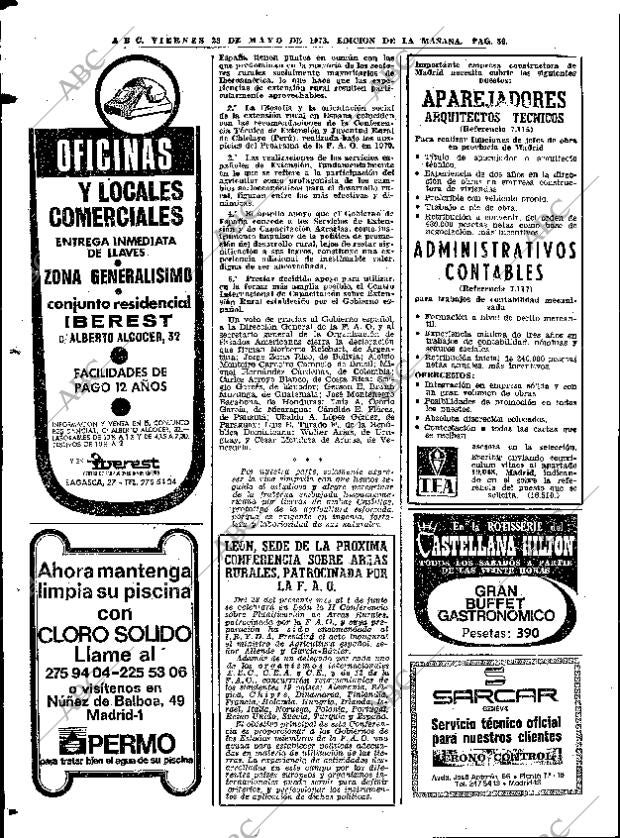 ABC MADRID 25-05-1973 página 86