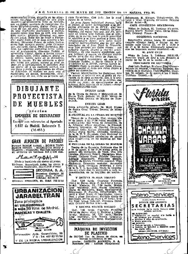 ABC MADRID 25-05-1973 página 96