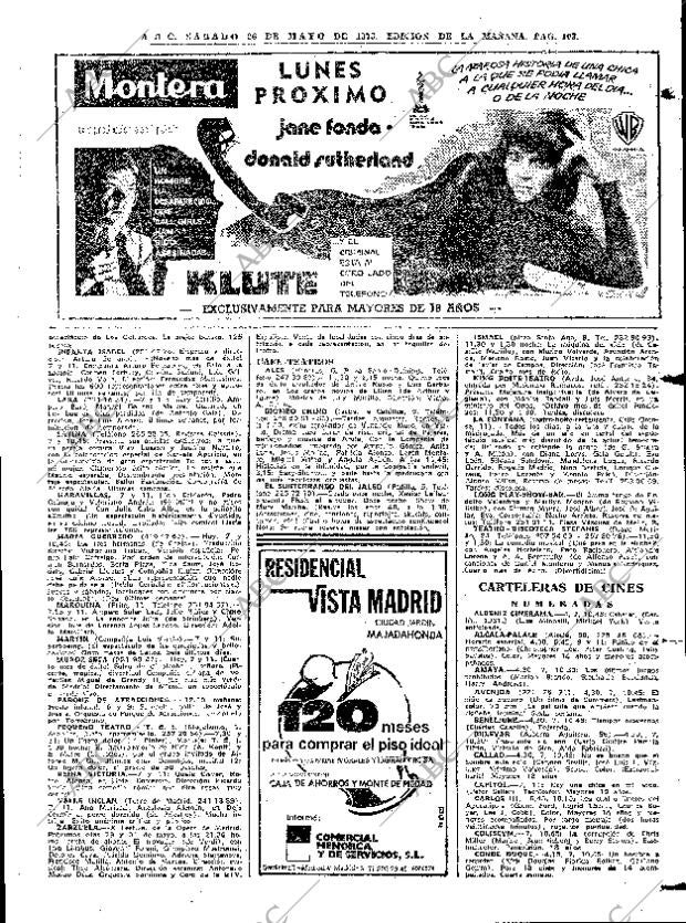 ABC MADRID 26-05-1973 página 101